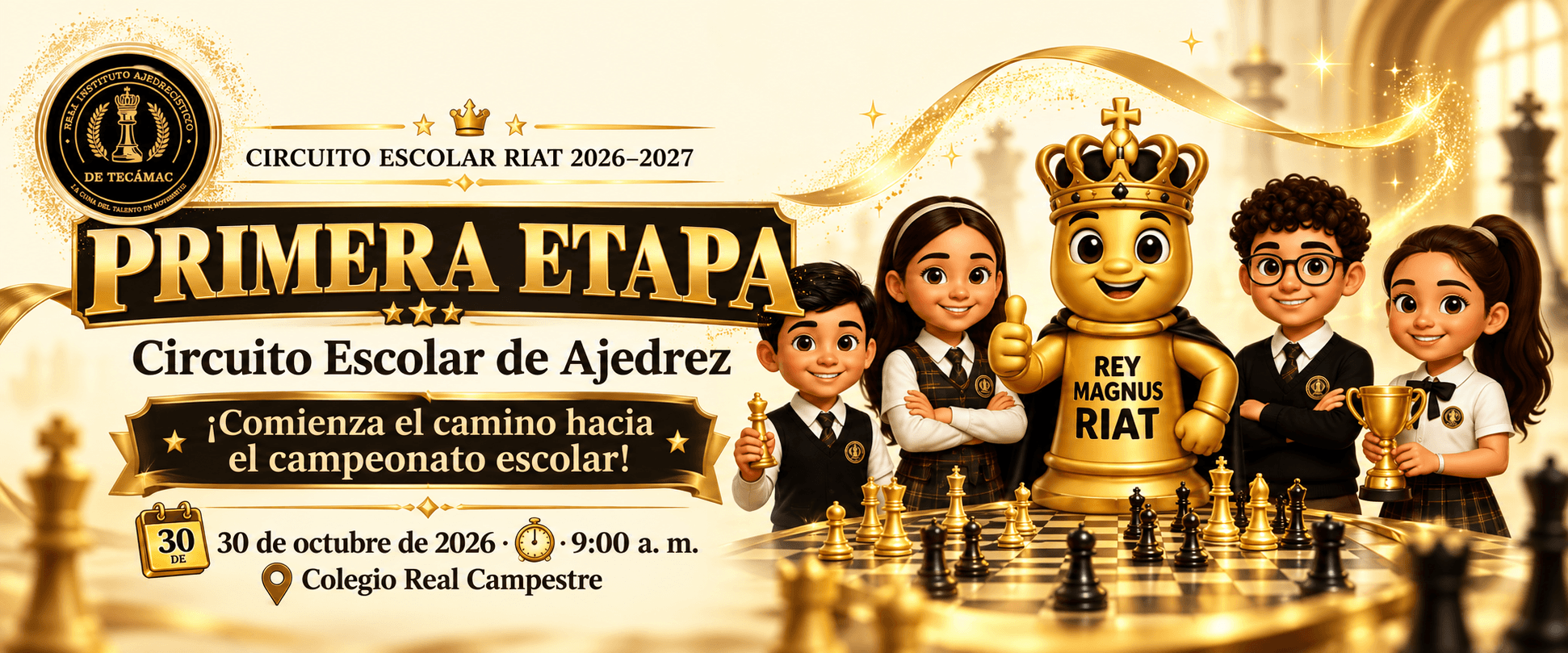 Primera etapa del ajedrez escolar RIAT